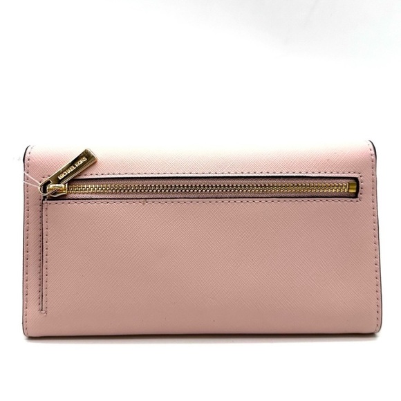 Michael Kors Large Trifold Wallet Powder Blush (NWT) - Picture 3 of 7